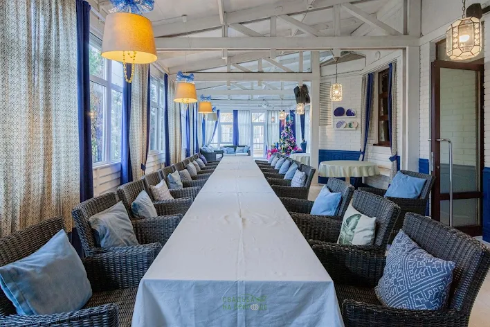 Фото №1 зала Зал «50 оттенков синего» 