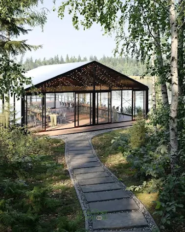 Фото №1 зала Веранда на воде