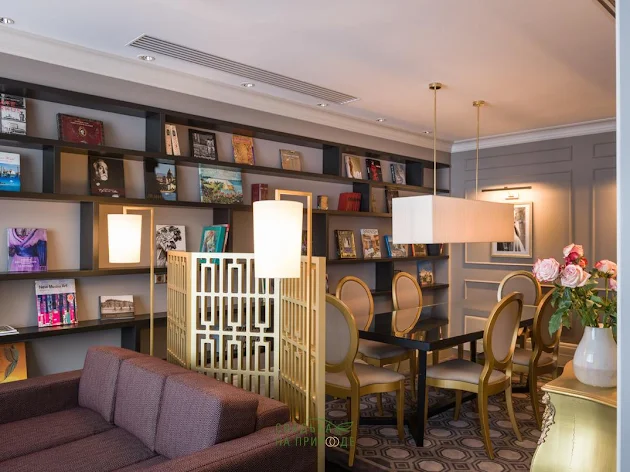 Фото №1 зала Лаунж-зал «Библиотека» 