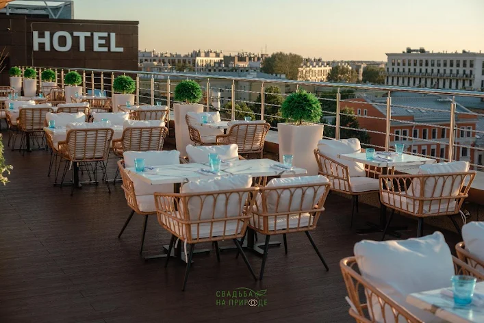 Фото №1 зала Терраса «Небо на крыше» 