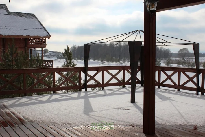 Фото №1 зала Альпийские дома «Прибрежный поселок» 