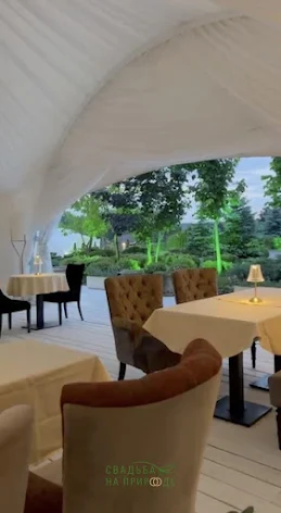 Фото №2 зала Открытый шатер у бассейна