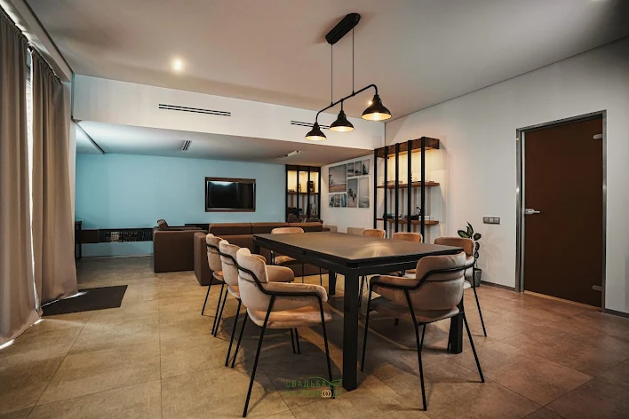 Фото №2 зала Банкетный зал «Каминный» 