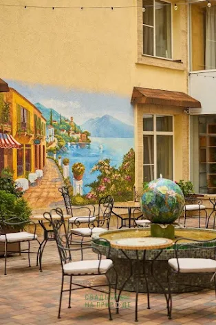 Фото №1 зала Веранда «Испанский дворик» 