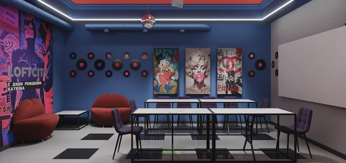 Фото №2 зала Лофт «Pop Art» 