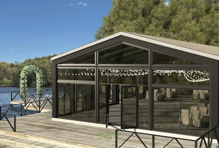 Фото №1 зала Стеклянная веранда