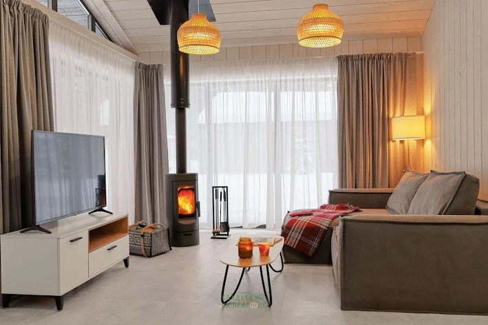 Фото №1 зала Барн хаус с 2 спальнями