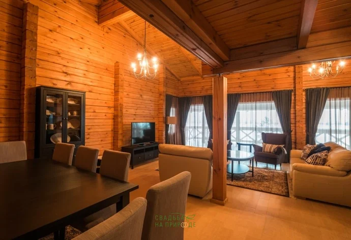 Фото №1 зала Альпийские дома «Западный поселок» 