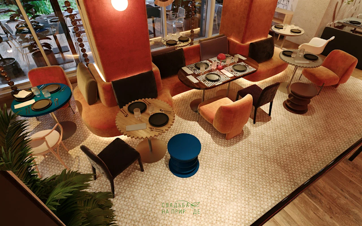 Фото №1 зала Зал «Кальянный» 