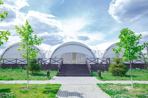 шатер для свадьбы в «Загородный клуб  Fisherix / Фишерикс » 