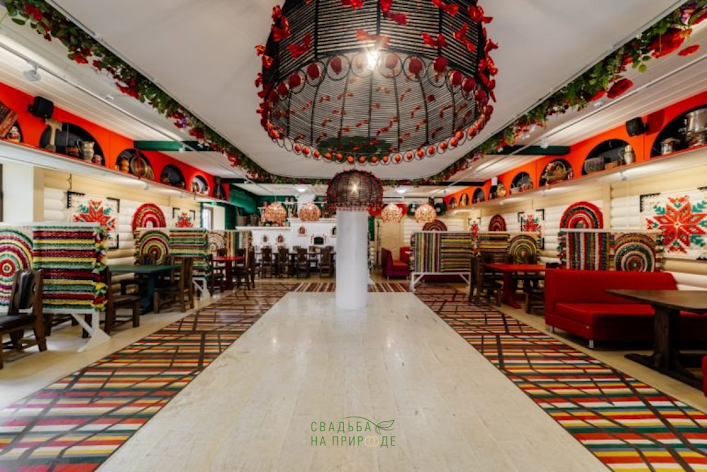 Фото №1 зала Зал «С деревенском колоритом» 