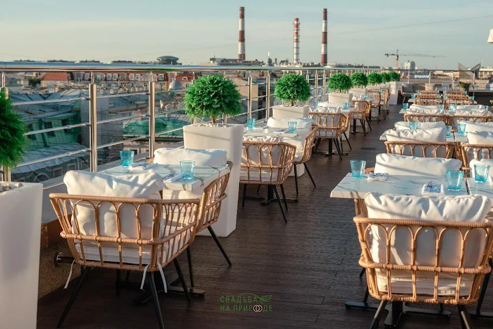 Фото №1 зала Терраса «Небо на крыше» 