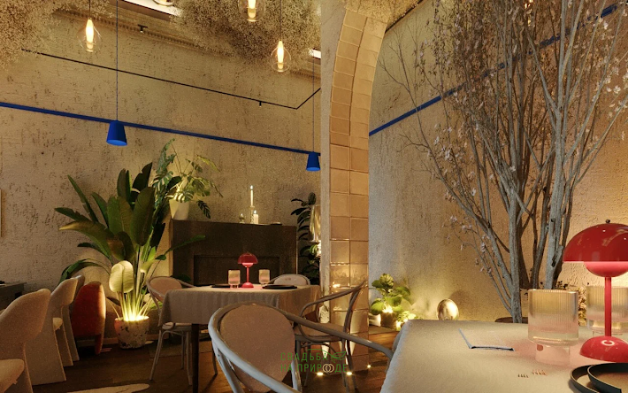 Фото №1 зала Зал «Каминный» 