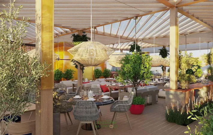 Фото №1 зала Терраса на крыше