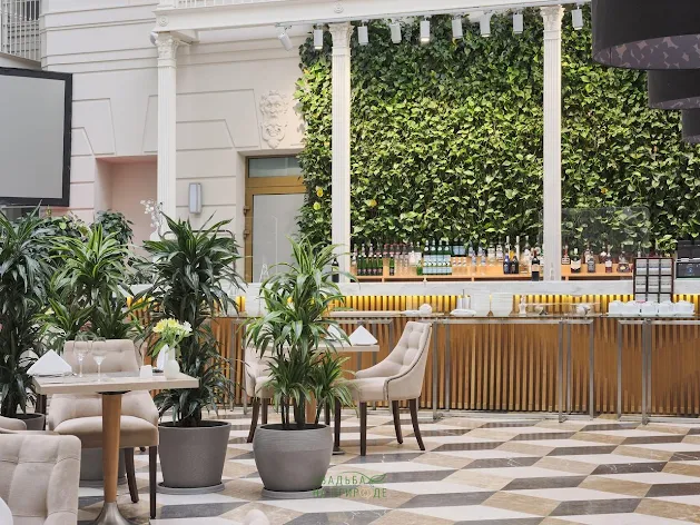 Фото №1 зала Атриум «Вино и вода» 