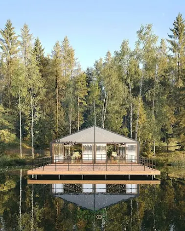 Фото №1 зала Веранда на воде