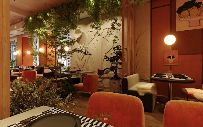 Фото №1 зала Зал «Кальянный» 